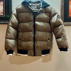 Michael Kors Beige Puffer Jacket